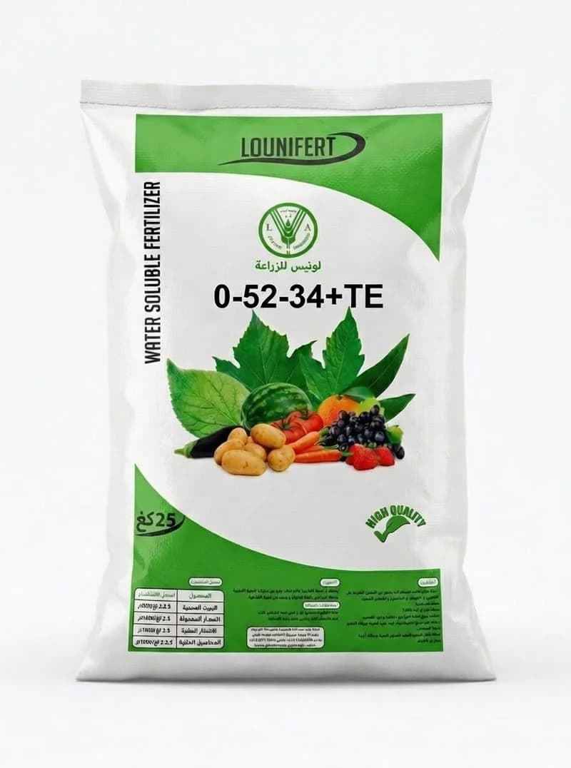 Lounifert 0-52-34 + TE